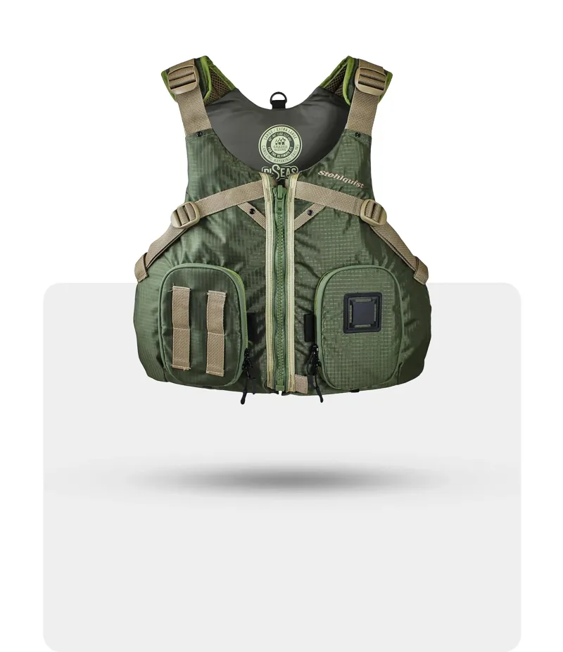Stohlquist Piseas Fishing PFD in Green