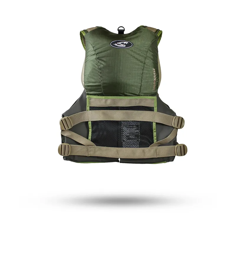Stohlquist Piseas Fishing PFD in Green-2