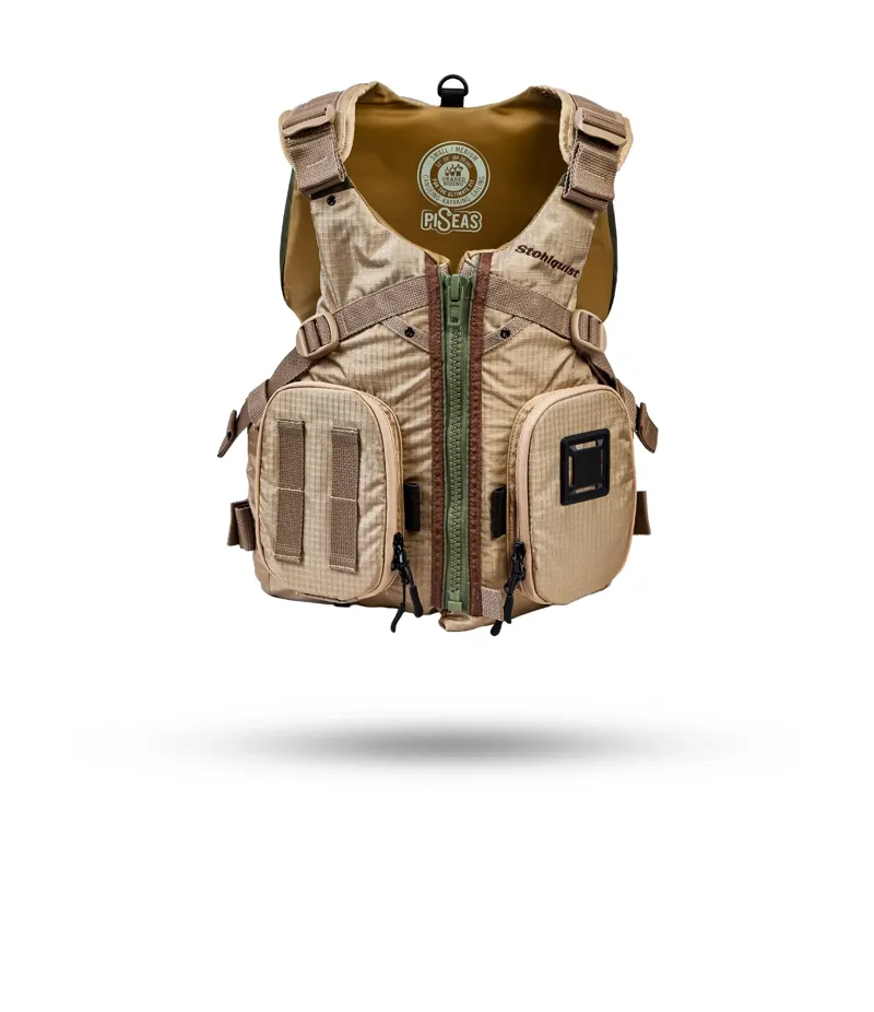 Stohlquist Piseas Fishing PFD in Khaki