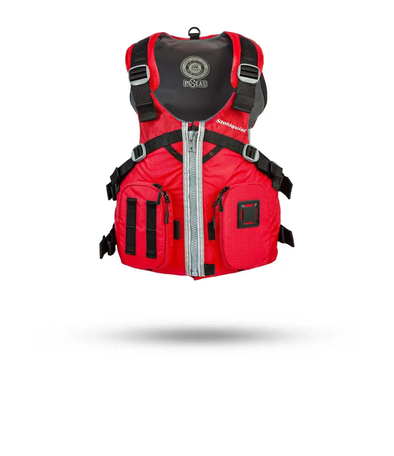 Stohlquist Piseas Fishing PFD in Red