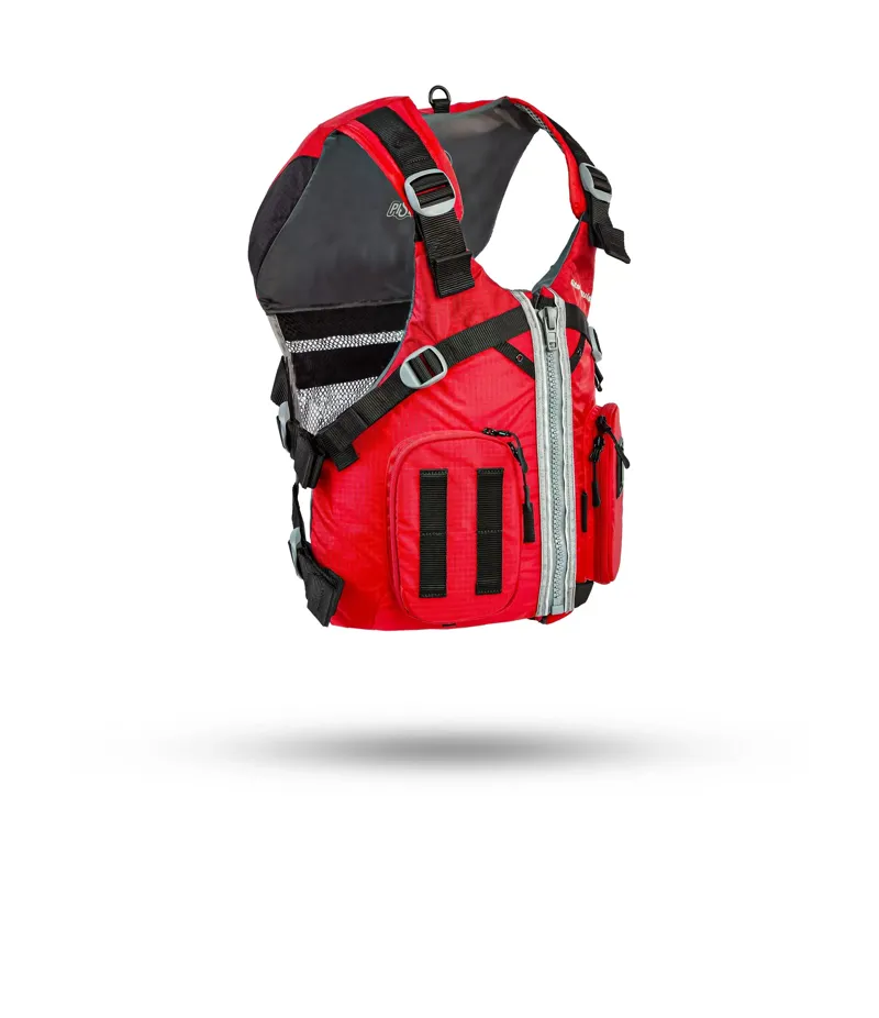 Stohlquist Piseas Fishing PFD in Red-2