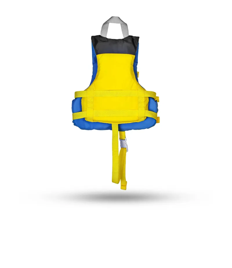 Stohlquist Recreational Fit Child PFD in Yellow Grey Blue-2