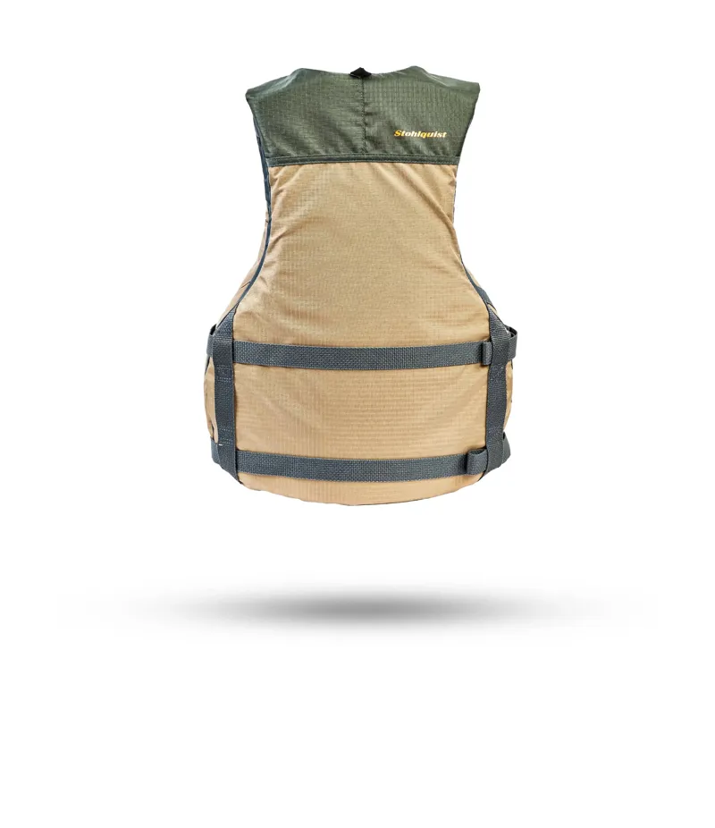 Stohlquist Spinner Recreational Personal Flotation Device in Khaki-3