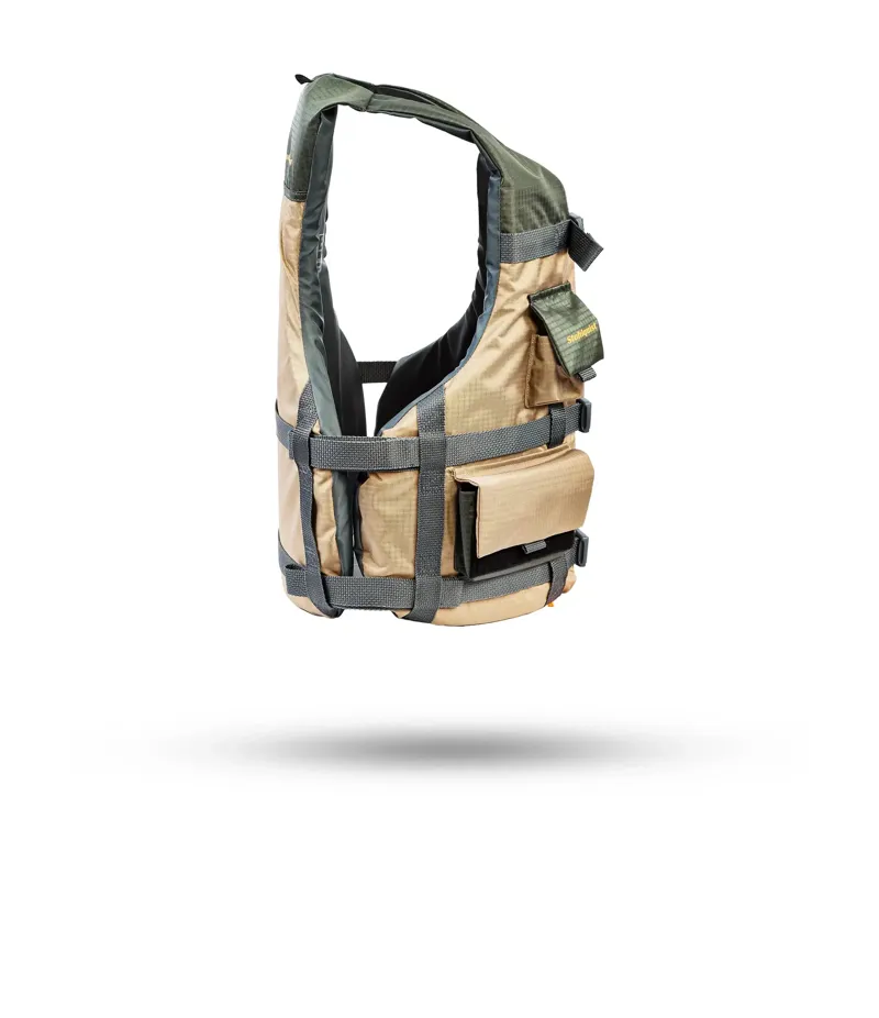 Stohlquist Spinner Recreational Personal Flotation Device in Khaki-4