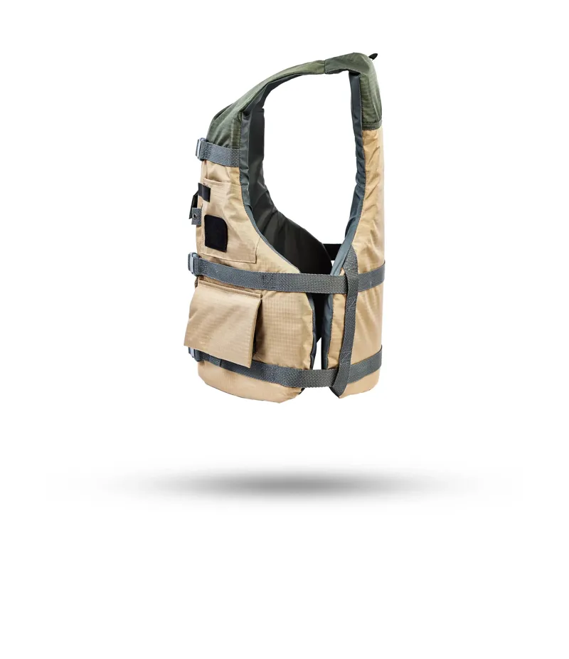 Stohlquist Spinner Recreational Personal Flotation Device in Khaki-5
