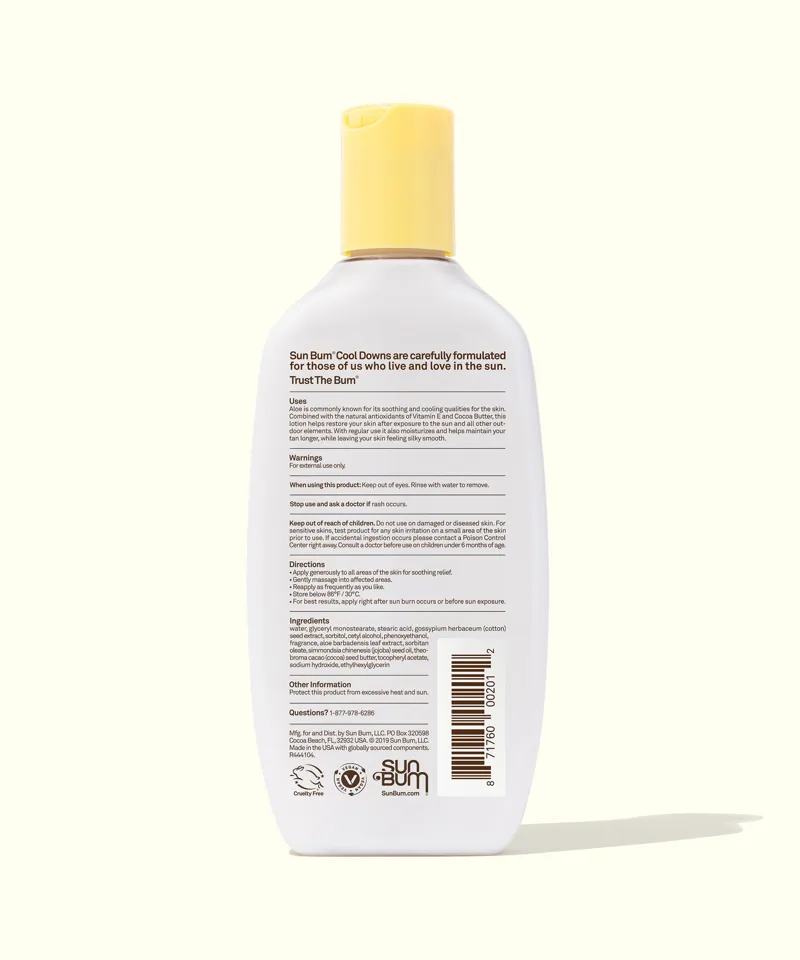 Sunbum After Sun Cool Down Lotion 8oz-1