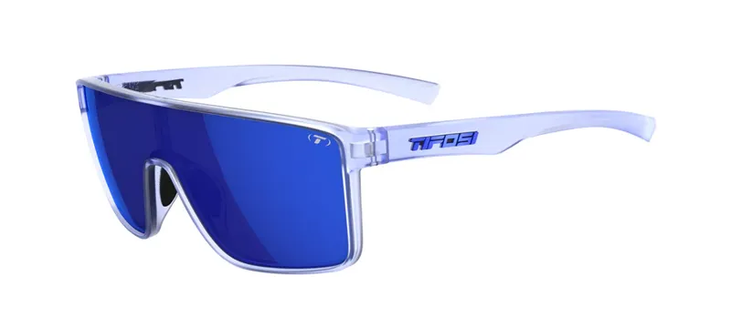 Tifosi Sanctum Sunglasses Ice Blue in Cobalt Blue Mirror