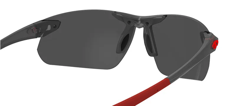 Tifosi Seek FC 2.0 Sunglasses Satin Vapor Smoke Red Mirror in Red-3