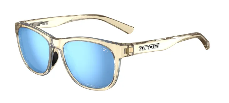 Tifosi Swank Golden Ray Sunglasses in Sky Blue Mirror