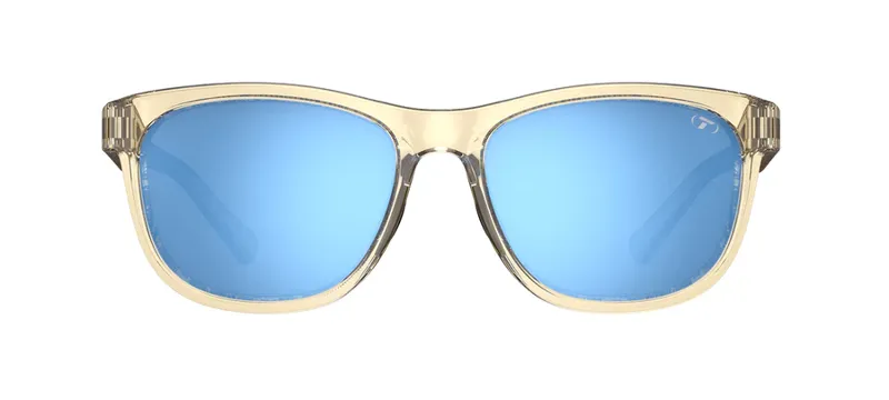 Tifosi Swank Golden Ray Sunglasses in Sky Blue Mirror-1