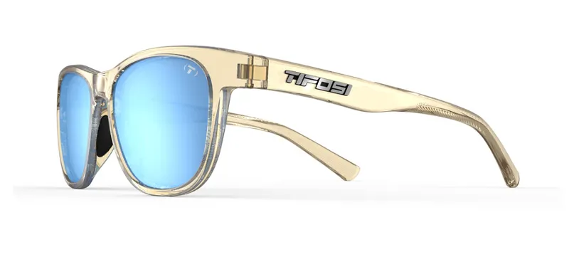 Tifosi Swank Golden Ray Sunglasses in Sky Blue Mirror-2