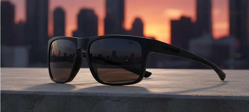 Tifosi Swick Sunglasses in Blackout Smoke-2