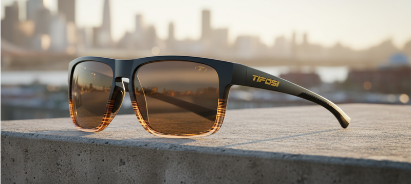 Tifosi Swick Sunglasses in Brown Fade Brown-3