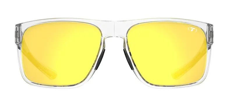 Tifosi Swick Sunglasses in Crystal Clear Smoke Yellow Mirror-1
