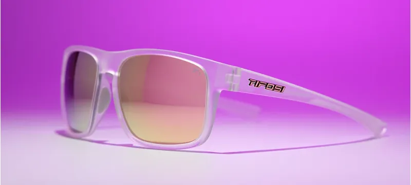 Tifosi Swick Sunglasses in Satin Clear Pink Mirror-2