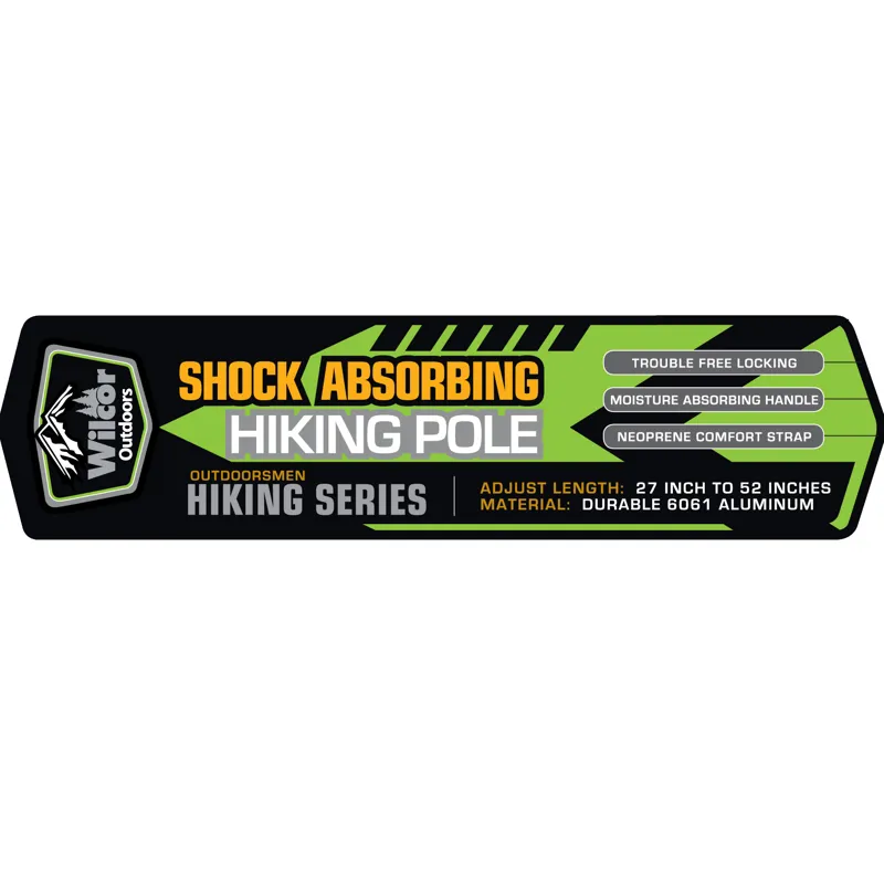 Wilcor Hiking Pole Bright Color Mix-1